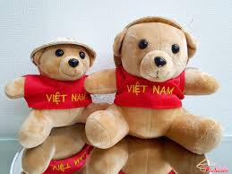 Gấu bông đội nón lá